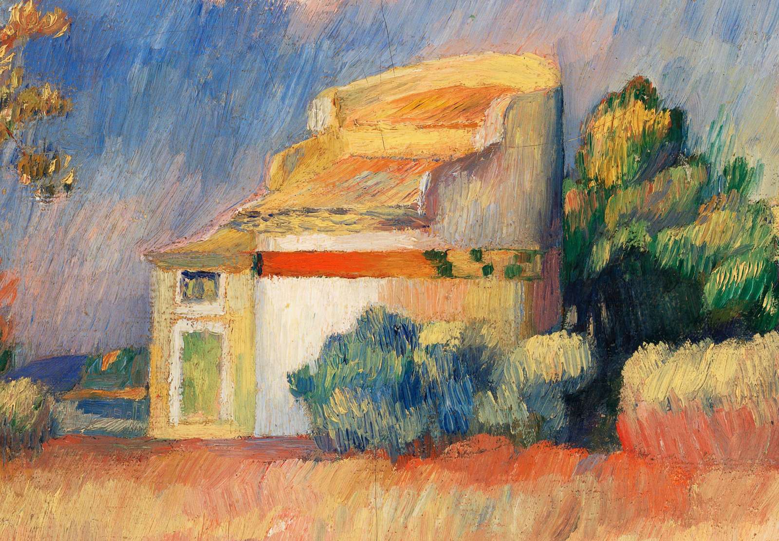 Reprodukcija „Dovecote at Bellevue“, Pierre-Auguste Renoir