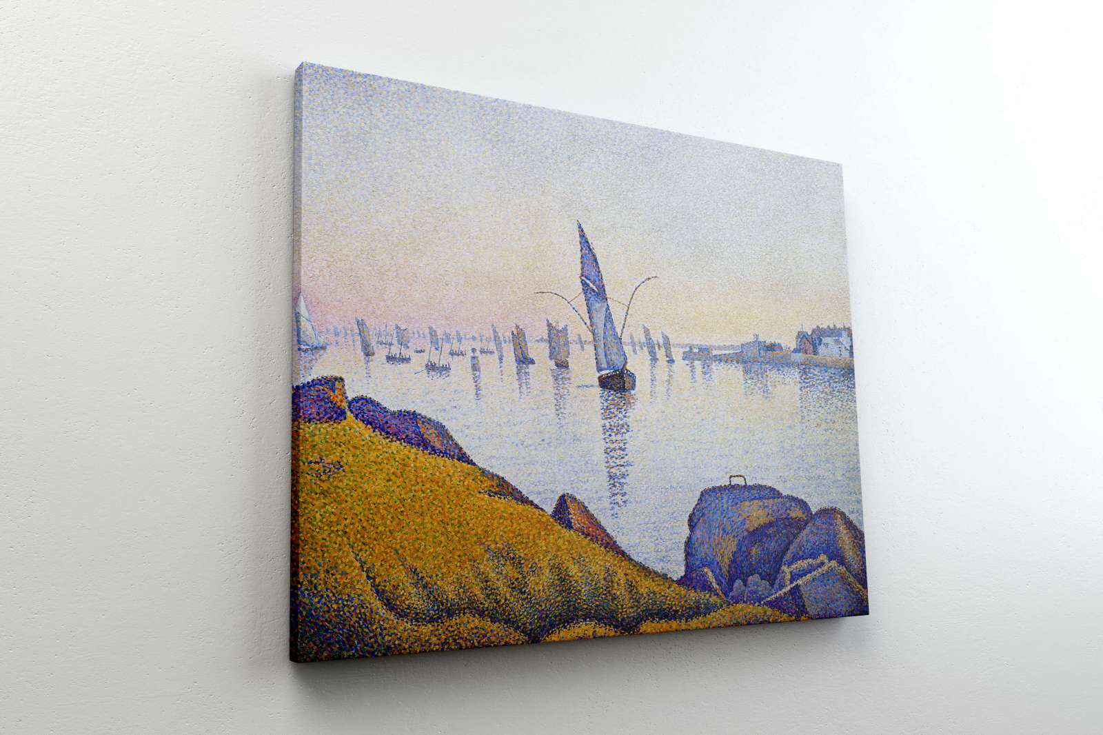Reprodukcija „Vakaro ramybė“, Paul Signac