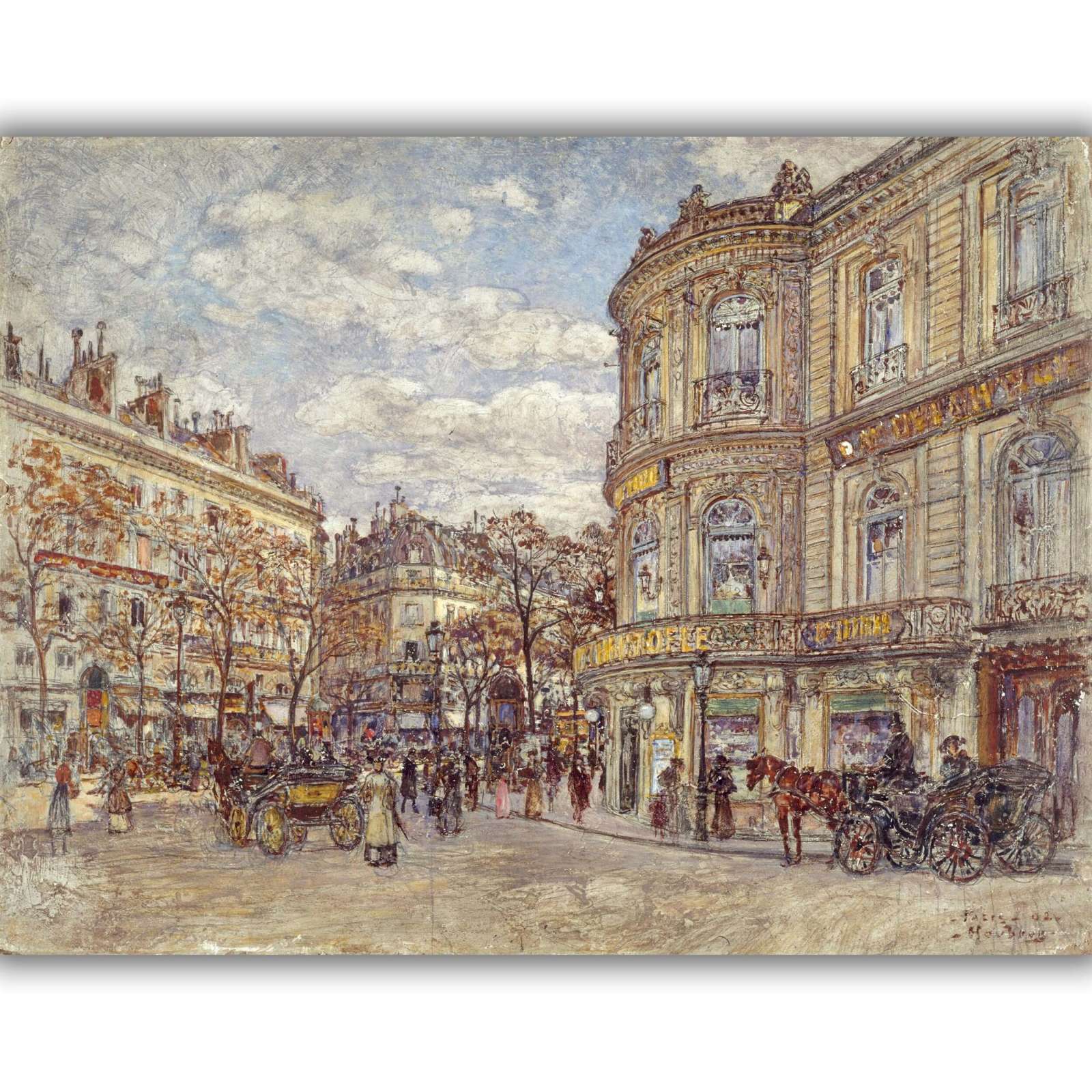 Reprodukcija „Hanoverio paviljonas“, Frédéric Houbron (1902)