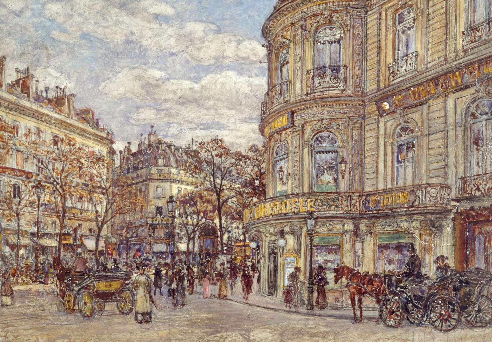 Reprodukcija „Hanoverio paviljonas“, Frédéric Houbron (1902)