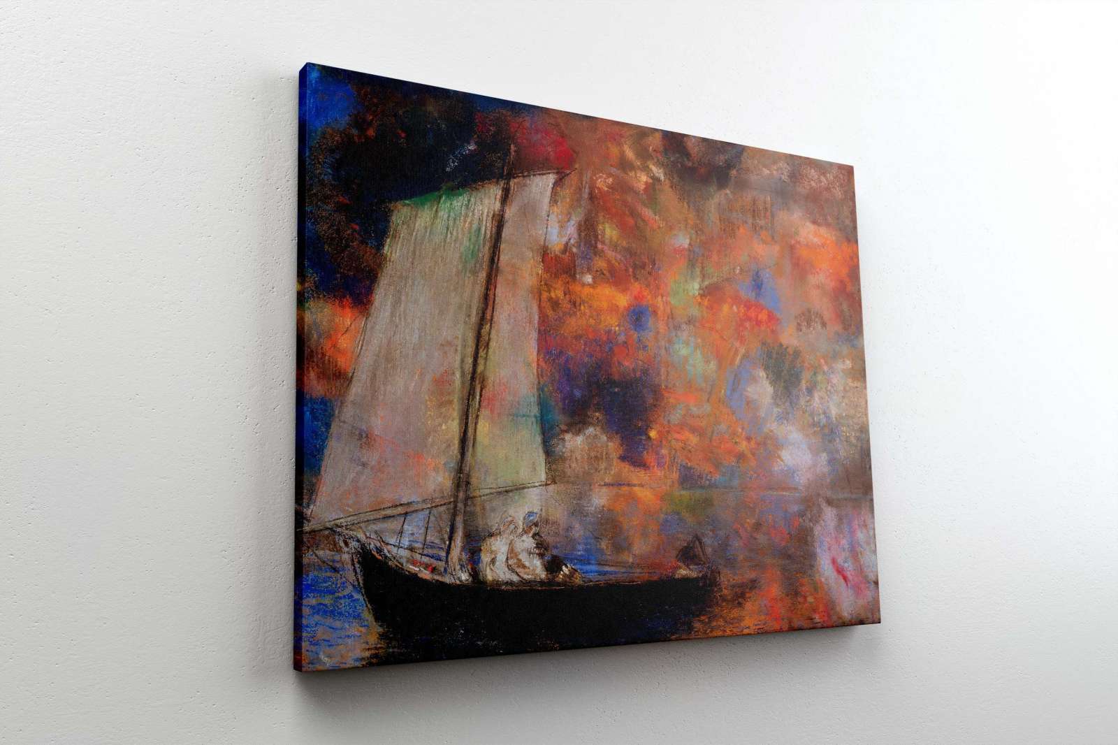 Reprodukcija „Gėlių debesys“, Odilon Redon (1903)