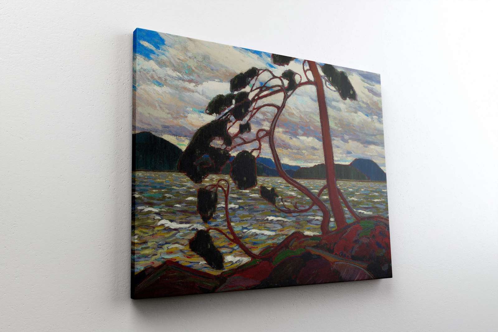 Reprodukcija „Vakarų vėjas“, Tom Thomson (1917)