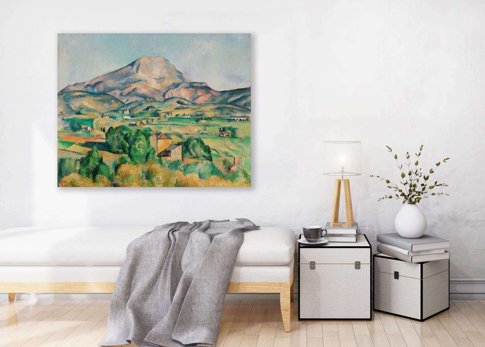 Reprodukcija „Šventosios Viktorijos kalnas“, Paul Cézanne