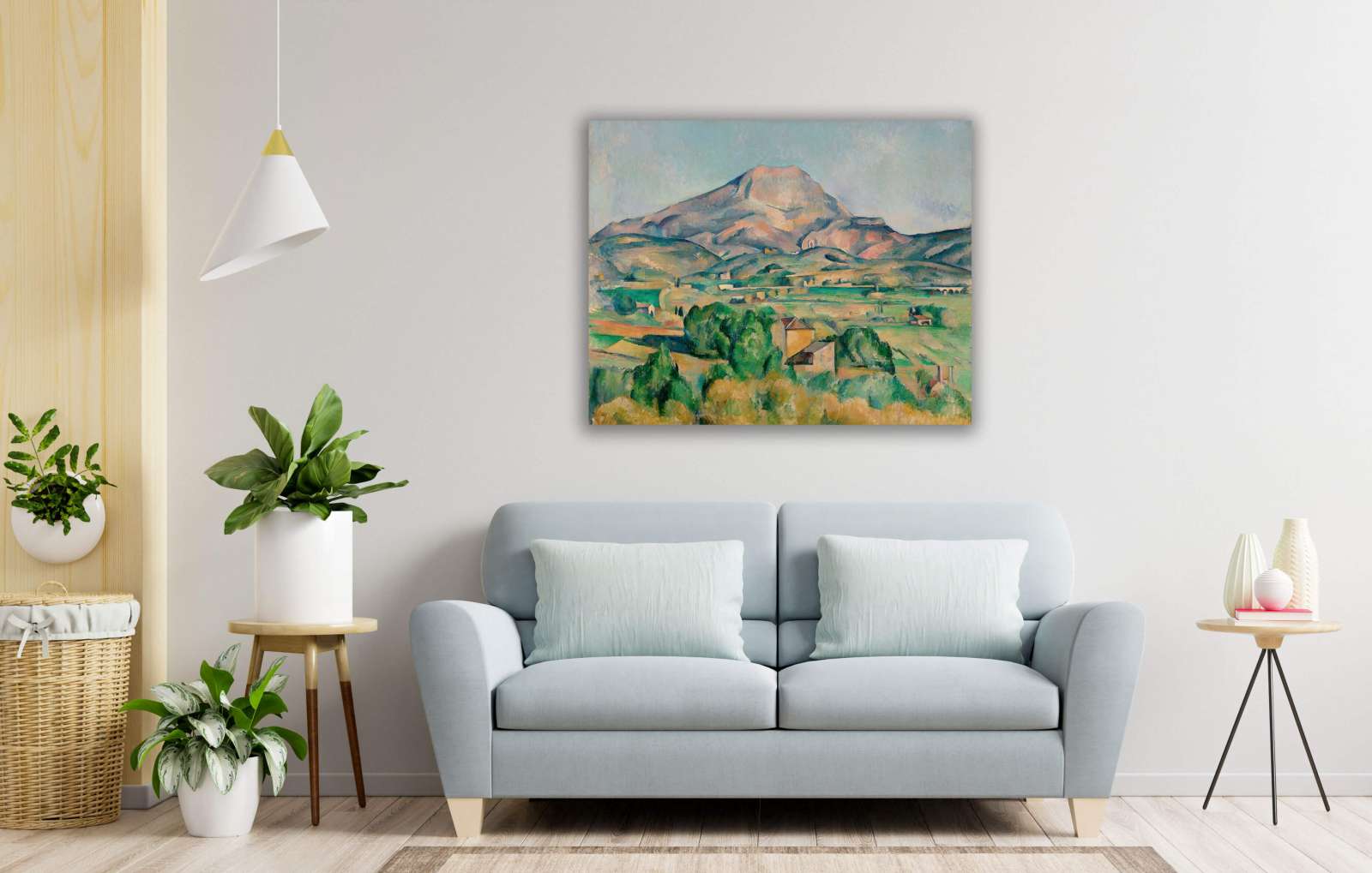 Reprodukcija „Šventosios Viktorijos kalnas“, Paul Cézanne