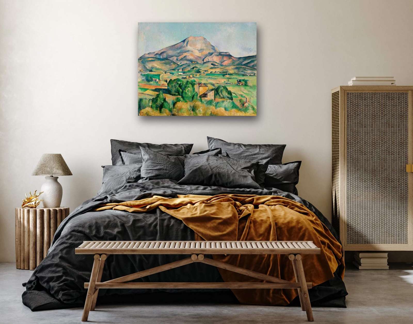 Reprodukcija „Šventosios Viktorijos kalnas“, Paul Cézanne