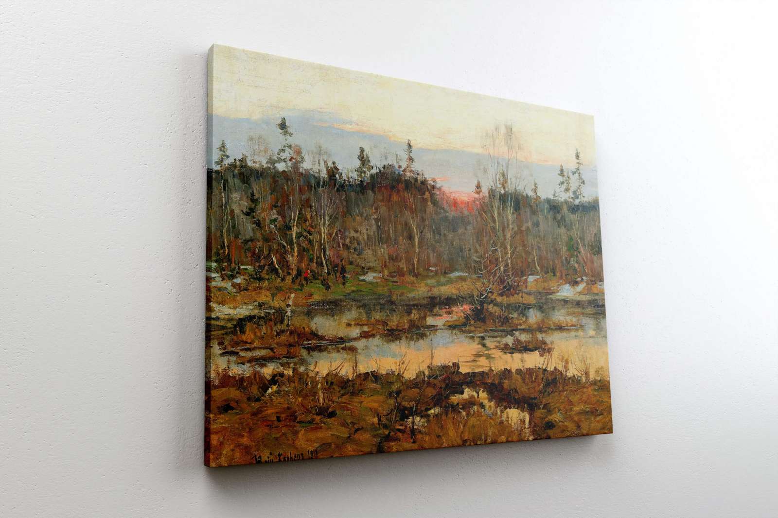 Reprodukcija „Medžioklėje“, Julius Sergius Klever (1911)