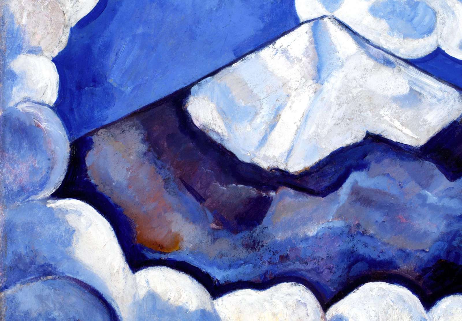 Reprodukcija „Popokatepetlis, Meksika“, Marsden Hartley (1932)
