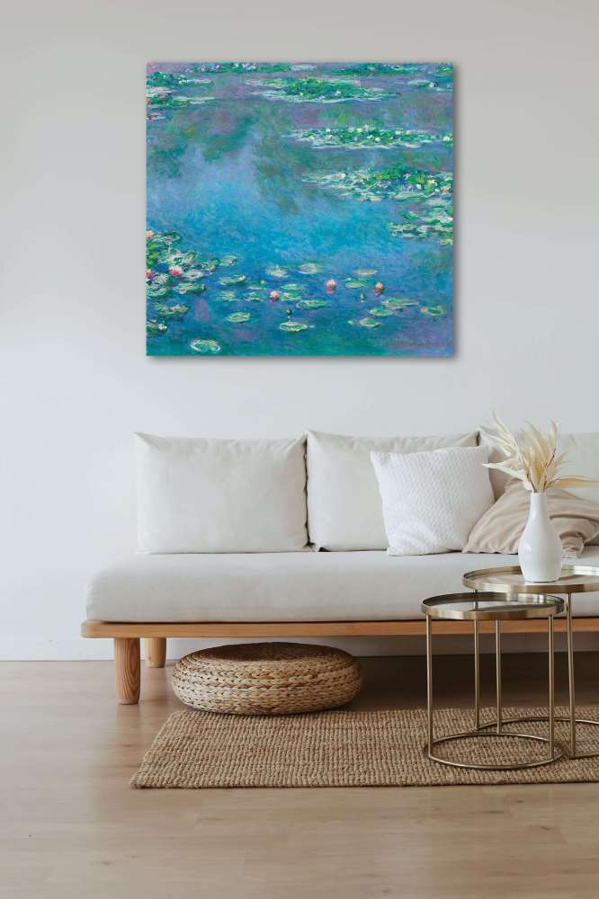 Reprodukcija „Vandens lelijos“, Claude Monet (1906)