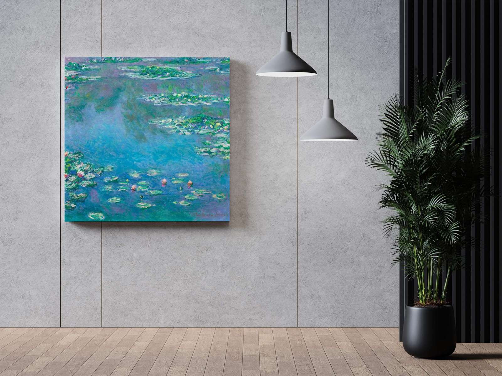 Reprodukcija „Vandens lelijos“, Claude Monet (1906)