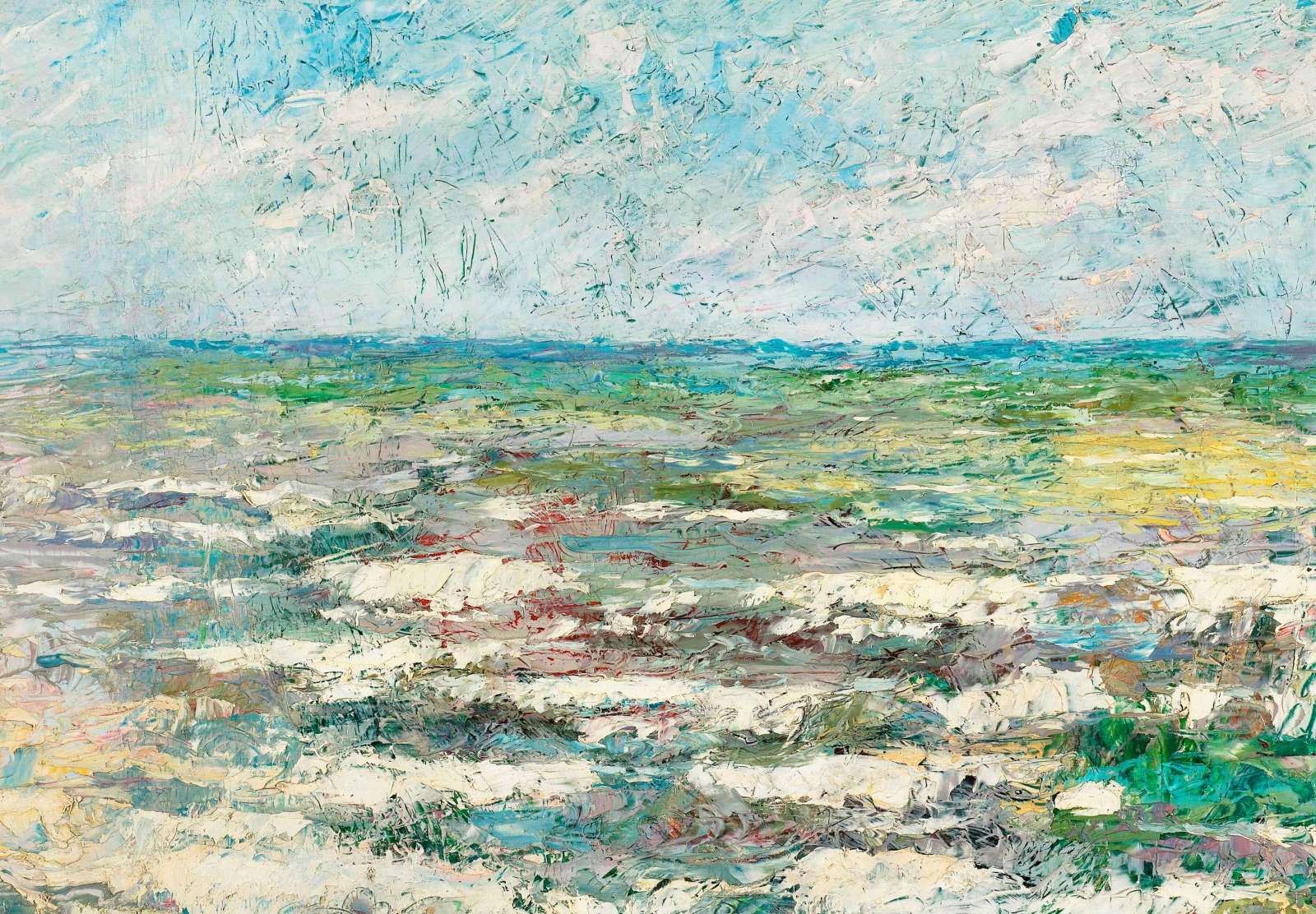 Reprodukcija „Jūra“, Jan Toorop (1887)