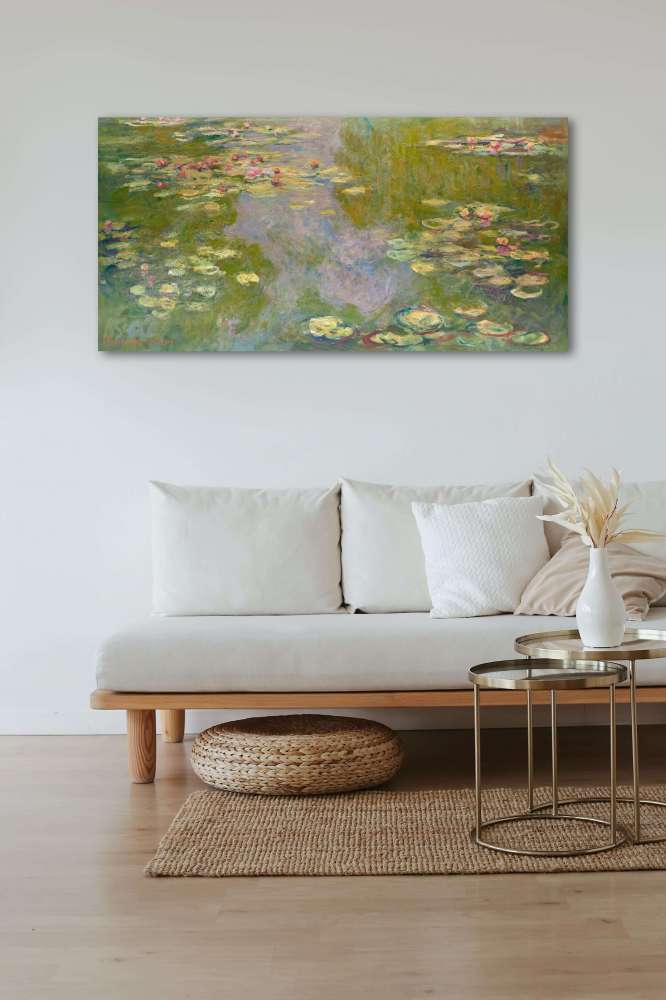Reprodukcija „Vandens lelijos“, Claude Monet (1919)
