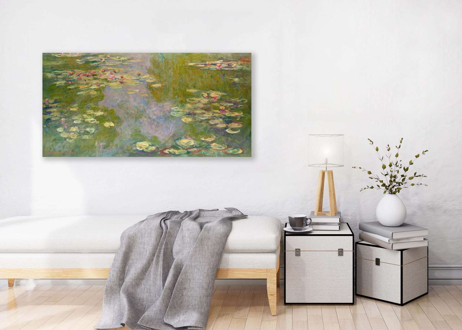 Reprodukcija „Vandens lelijos“, Claude Monet (1919)