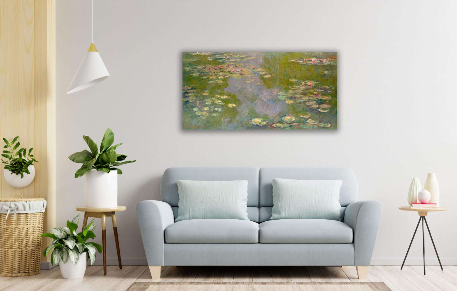 Reprodukcija „Vandens lelijos“, Claude Monet (1919)