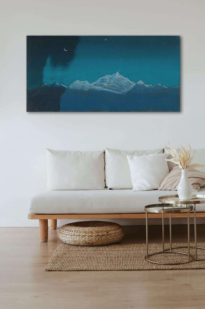 Reprodukcija „Himalayas Sikkim“, Nicholas Roerich