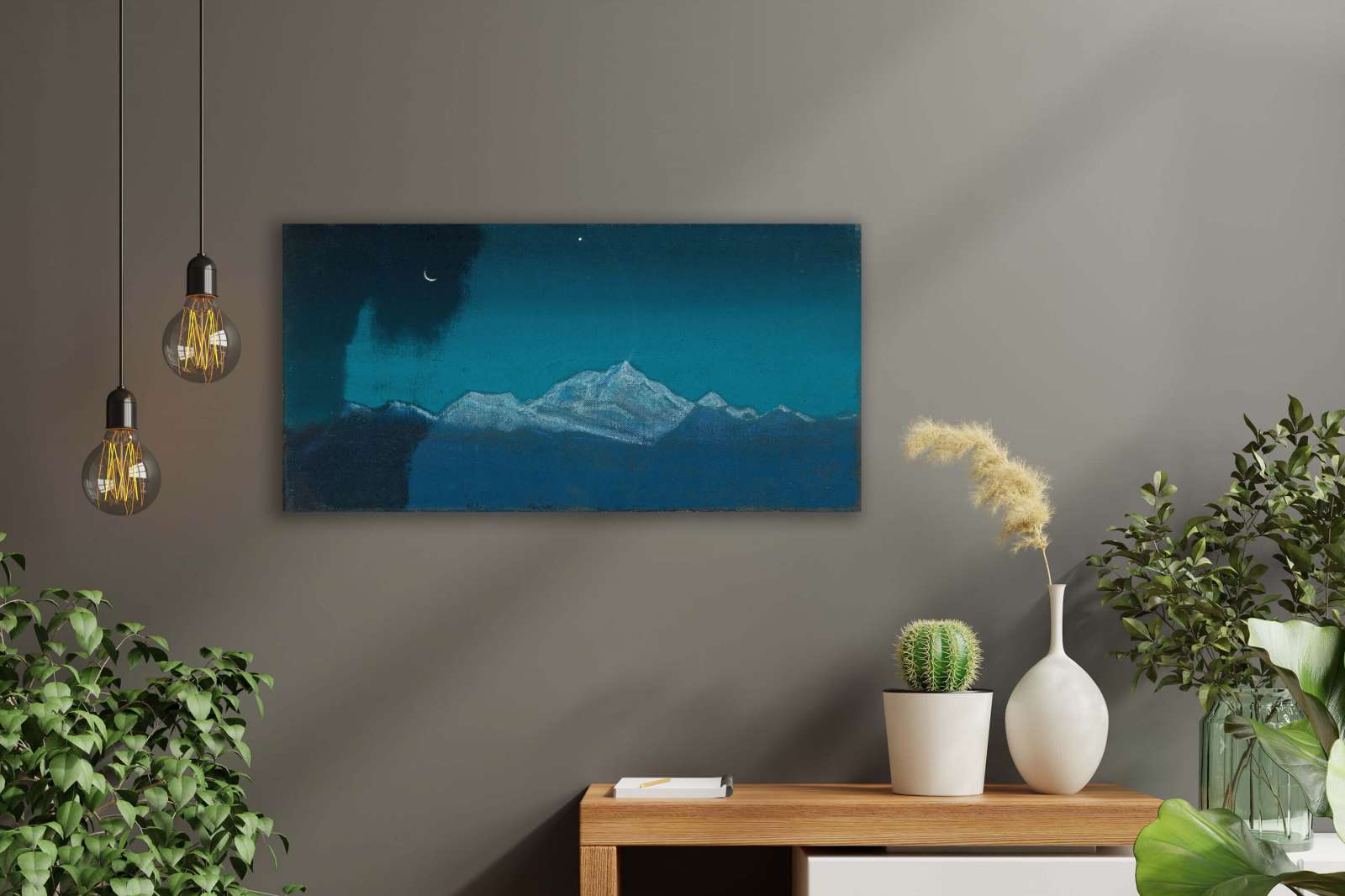 Reprodukcija „Himalayas Sikkim“, Nicholas Roerich