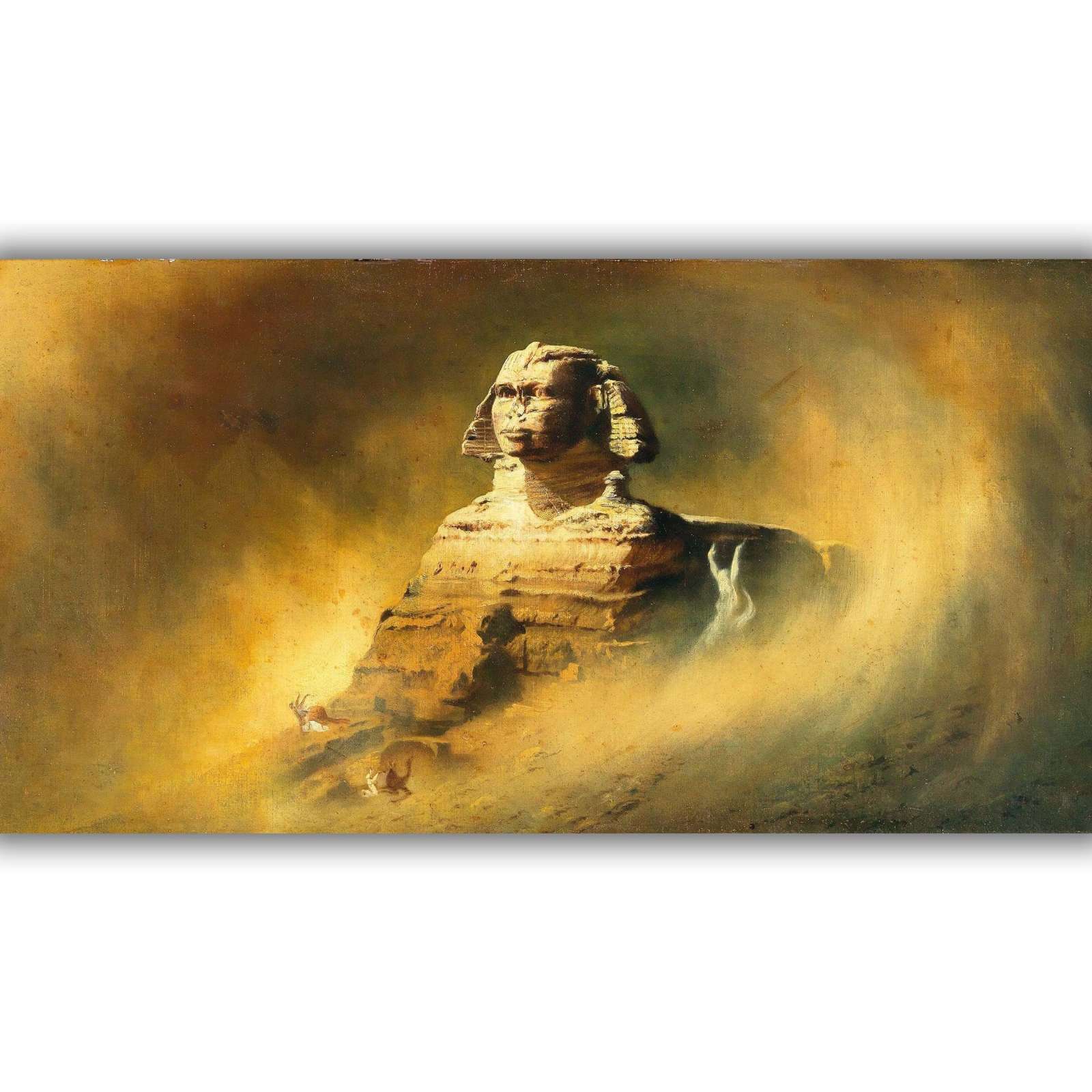Reprodukcija „Sfinksas“, Karl Wilhelm Diefenbach