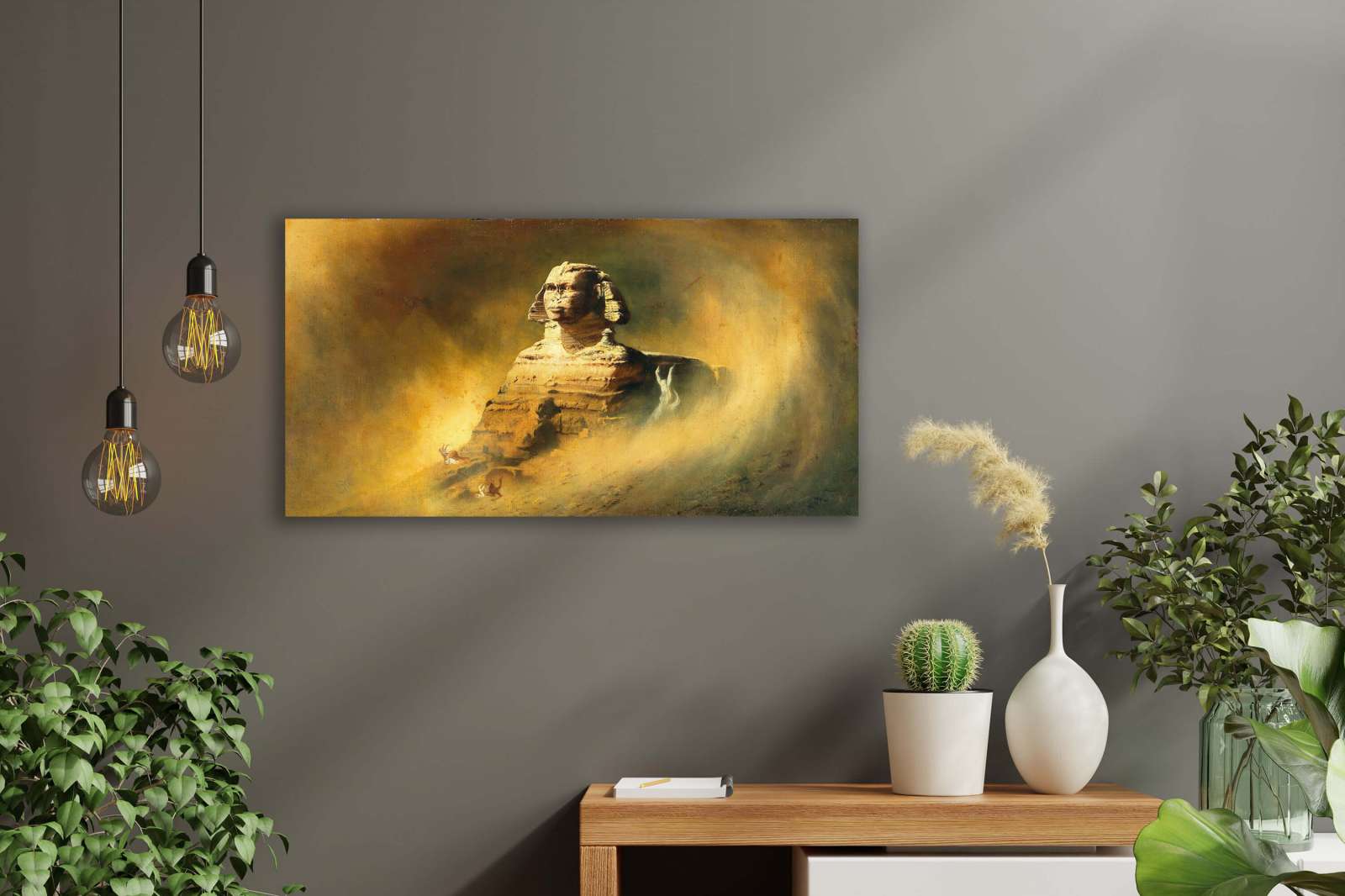 Reprodukcija „Sfinksas“, Karl Wilhelm Diefenbach
