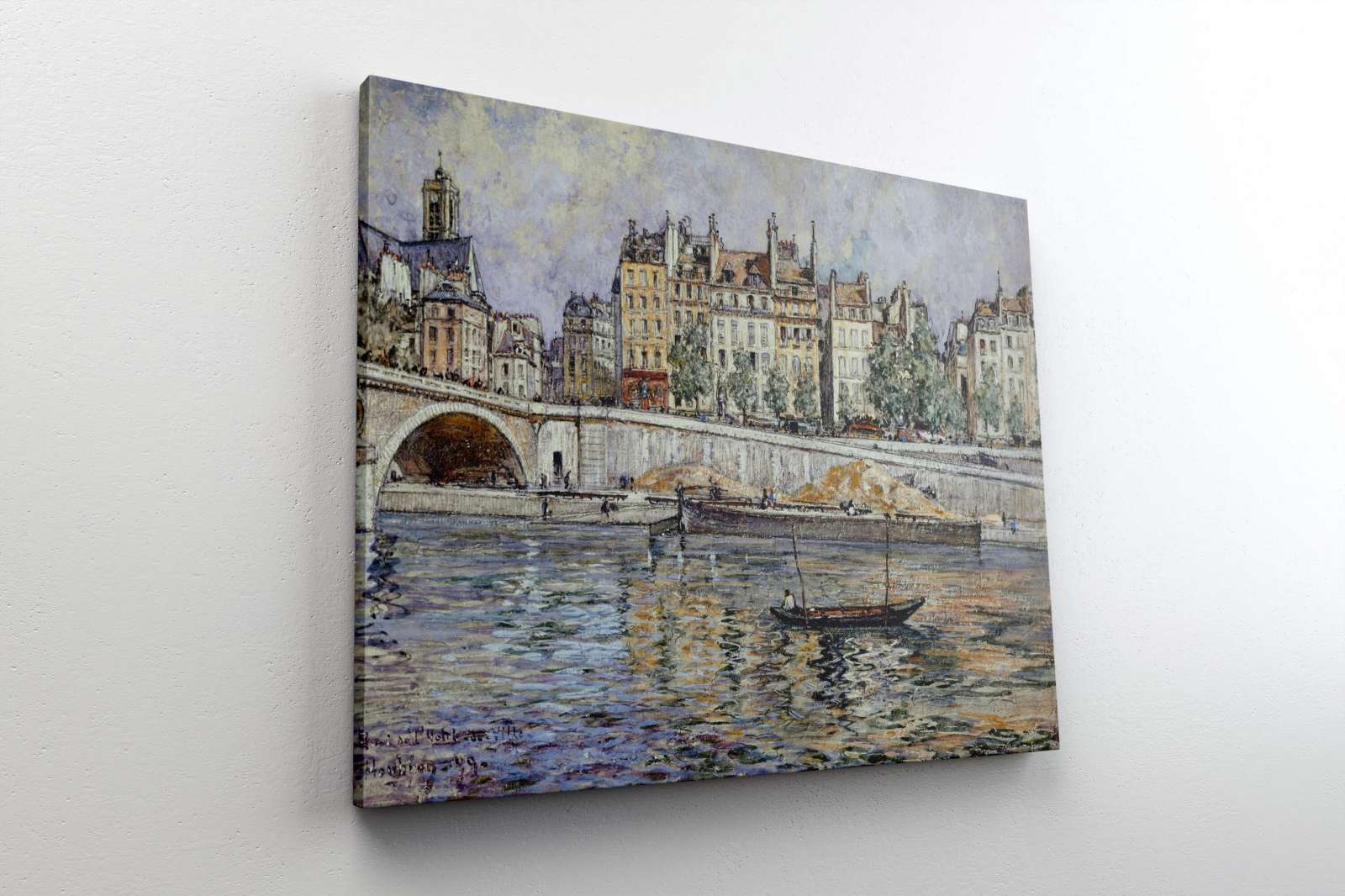 Reprodukcija „Louis-Philippe tiltas“, Frédéric Houbron (1899)