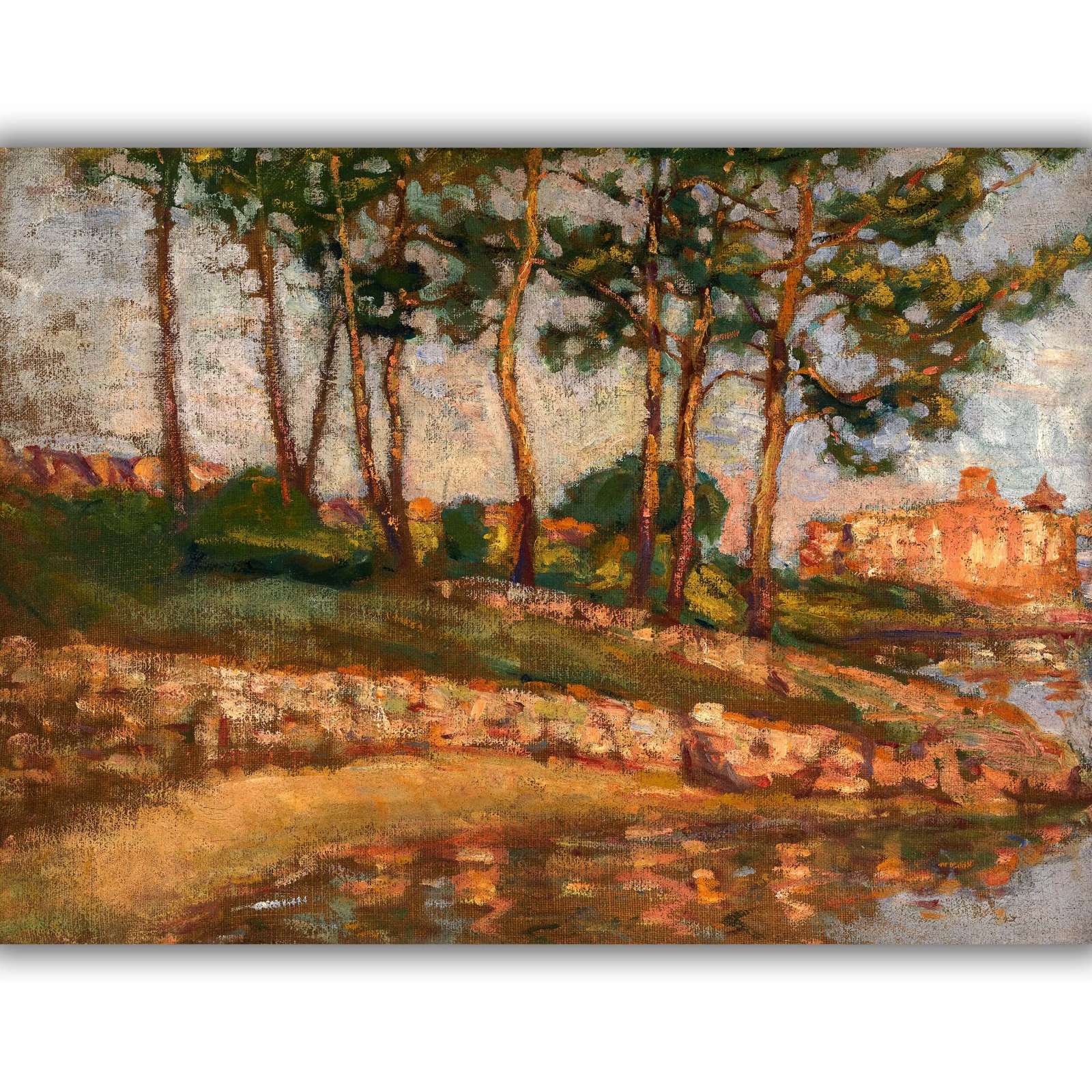Reprodukcija „Pietų Prancūzijoje“, Alice Pike Barney (1906)