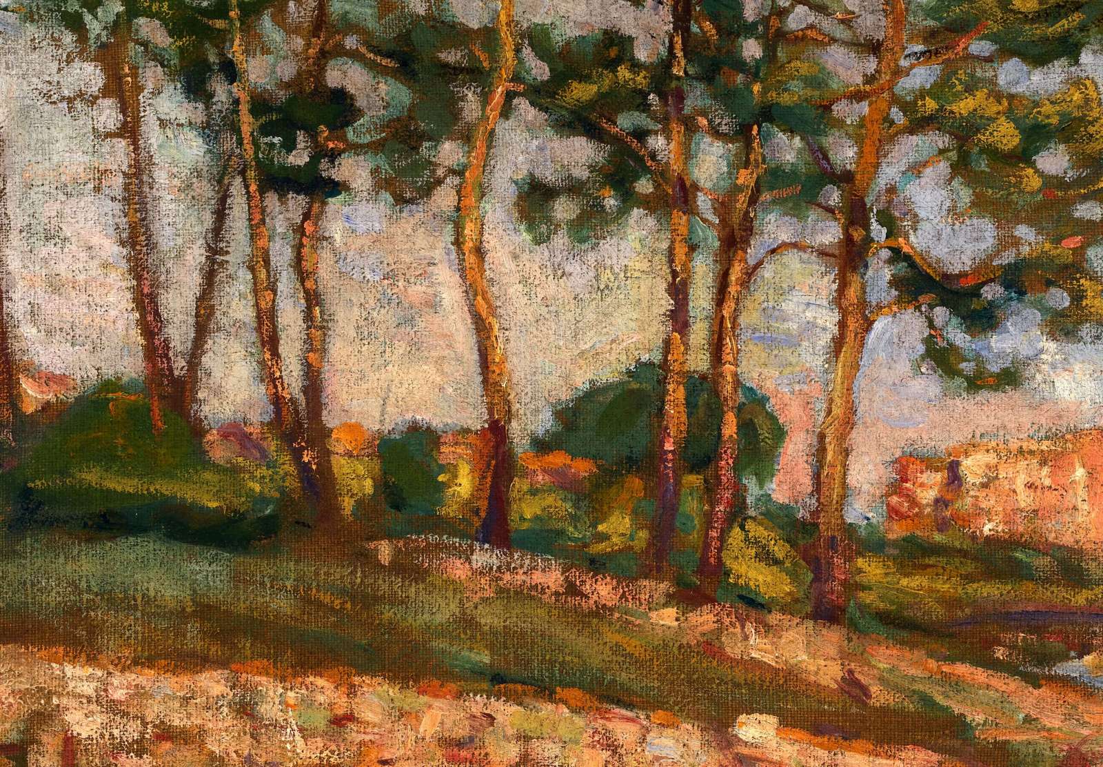 Reprodukcija „Pietų Prancūzijoje“, Alice Pike Barney (1906)