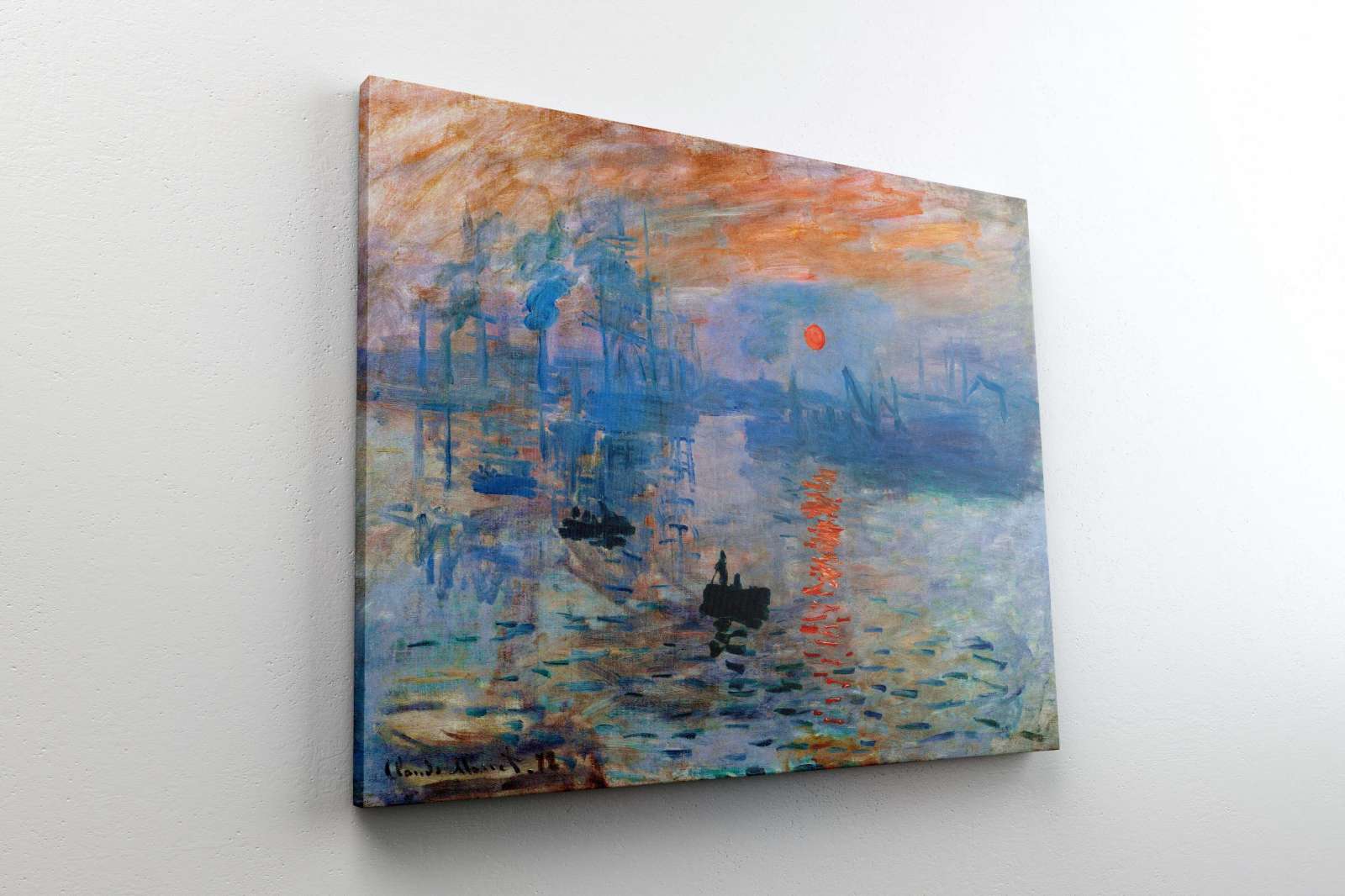 Reprodukcija „Įspūdis, Saulėtekis“, Claude Monet (1872)