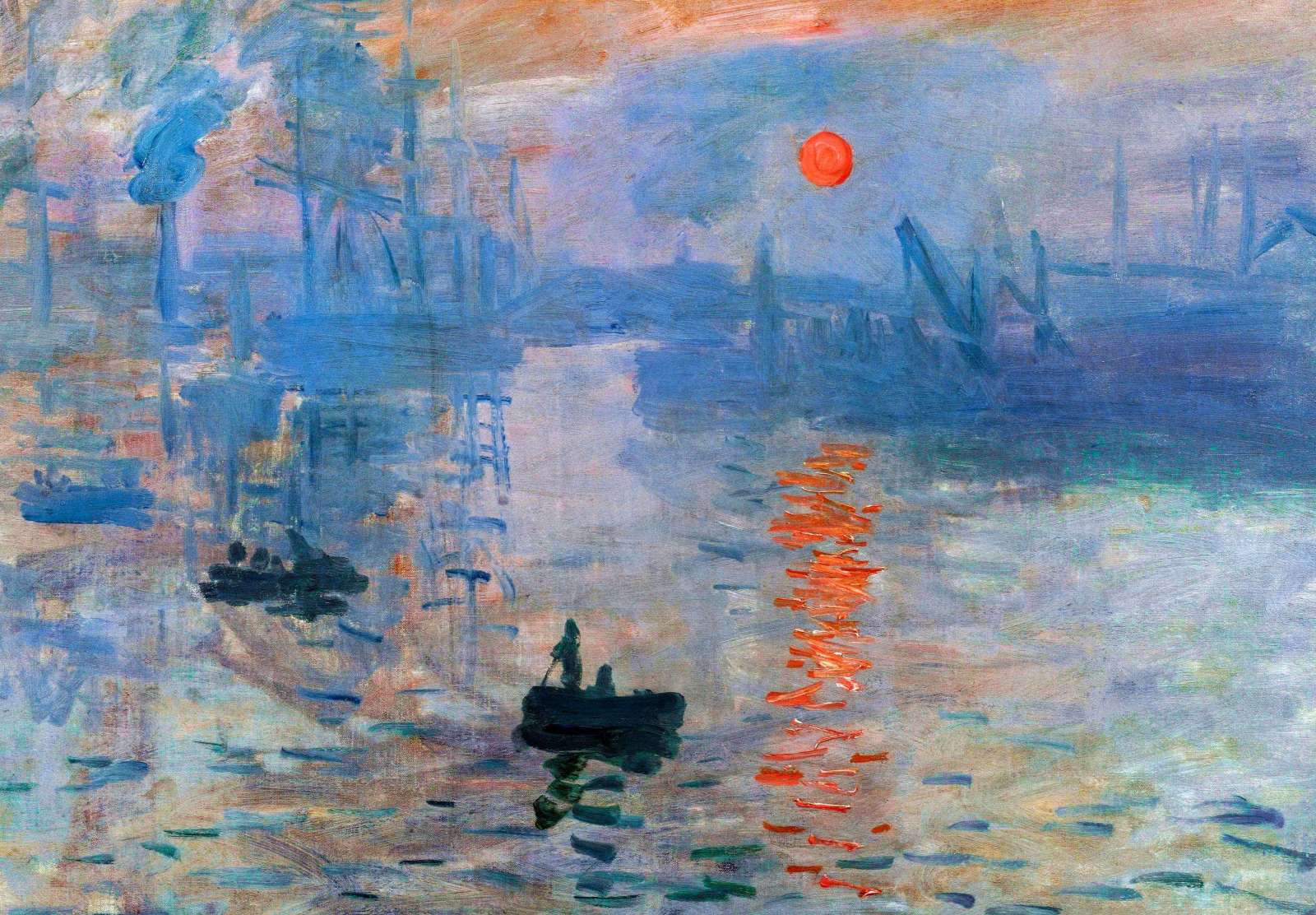 Reprodukcija „Įspūdis, Saulėtekis“, Claude Monet (1872)