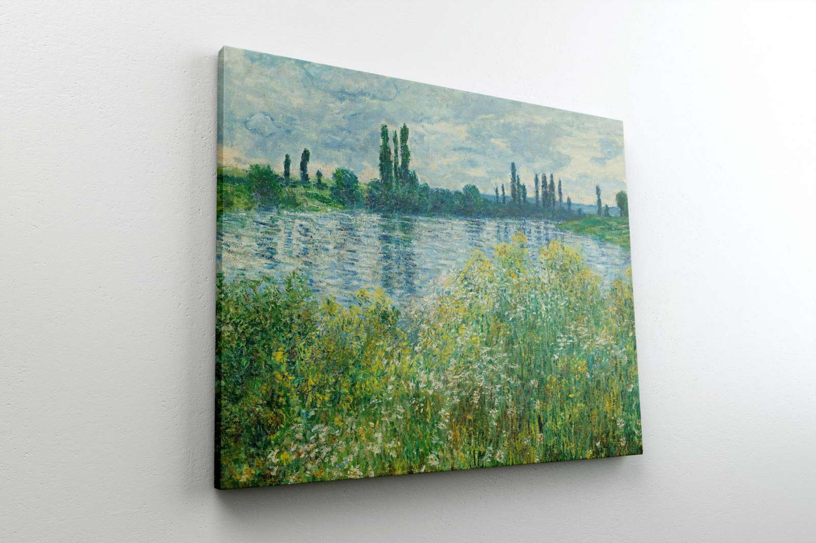 Reprodukcija „Senos krantai“, Claude Monet (1880)