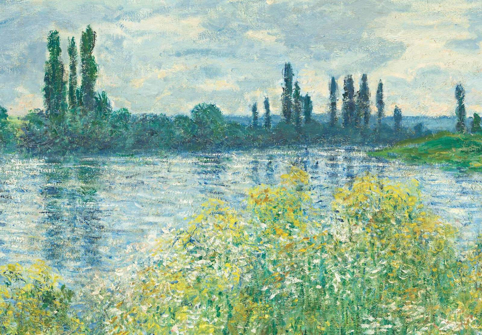 Reprodukcija „Senos krantai“, Claude Monet (1880)