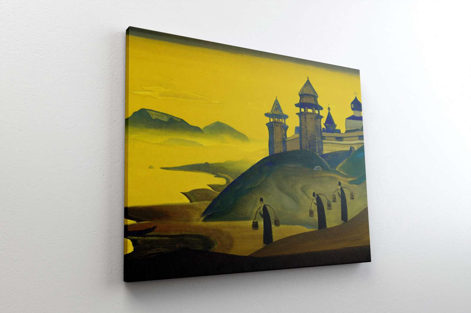 Reprodukcija „Ir mes bandome“, Nicholas Roerich (1922)