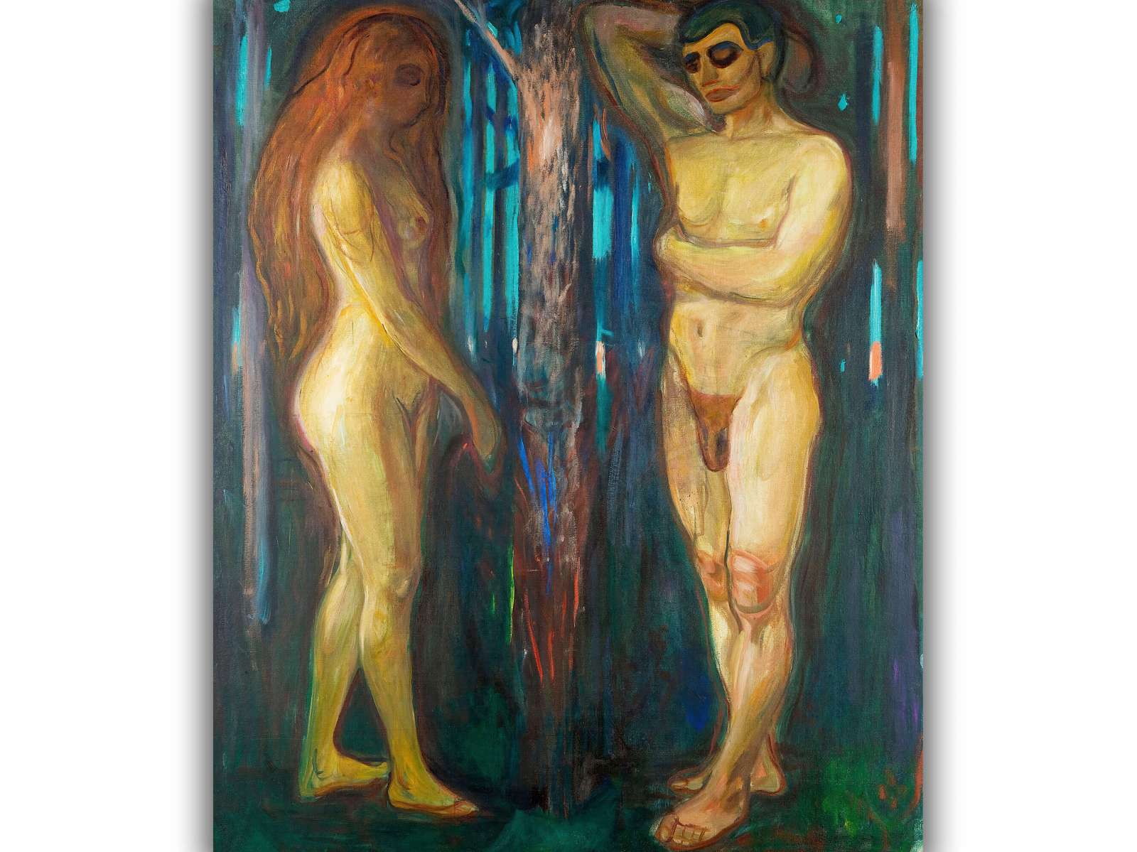 Reprodukcija „Metabolizmas“, Edvard Munch (1898)