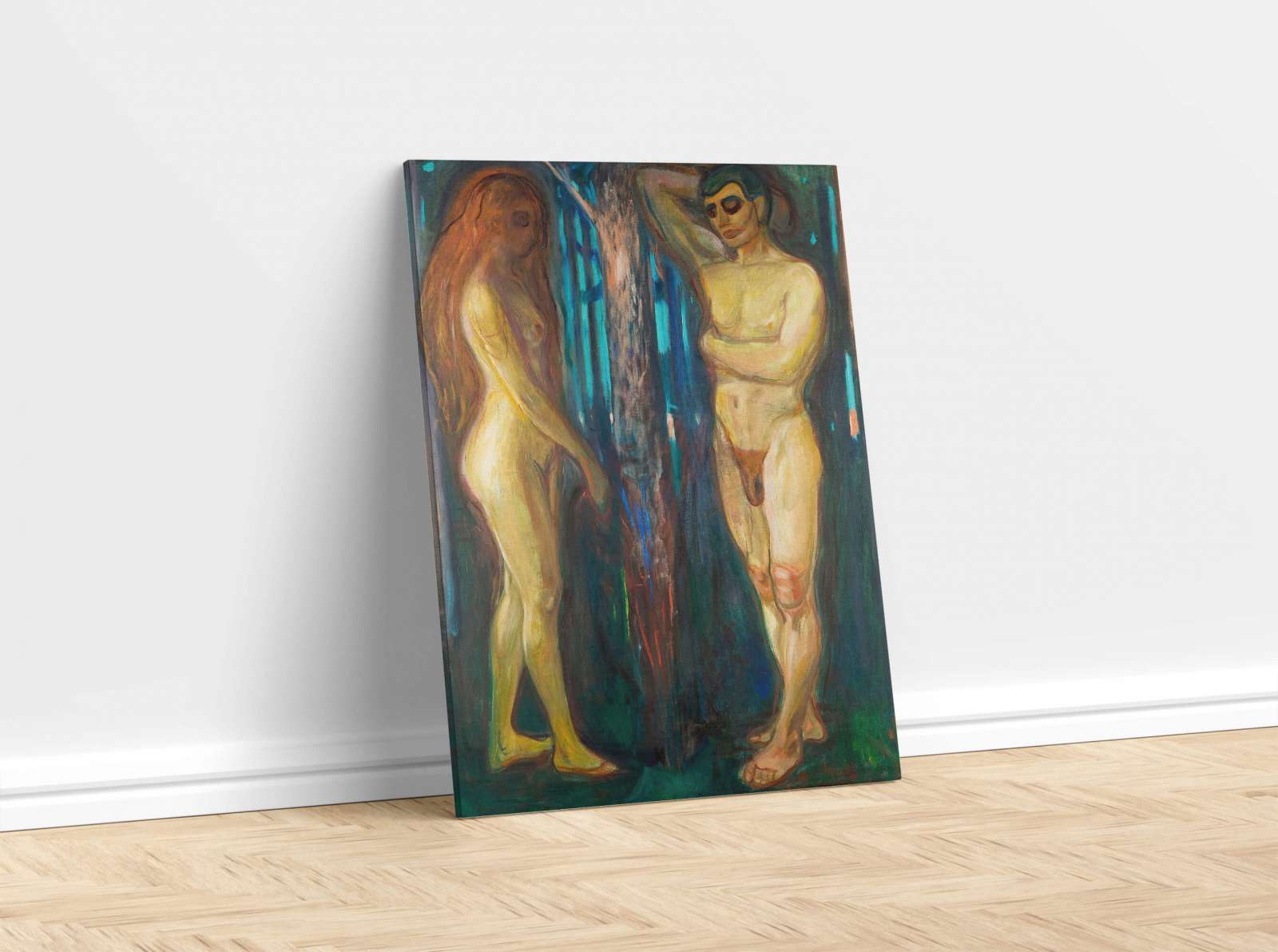 Reprodukcija „Metabolizmas“, Edvard Munch (1898)