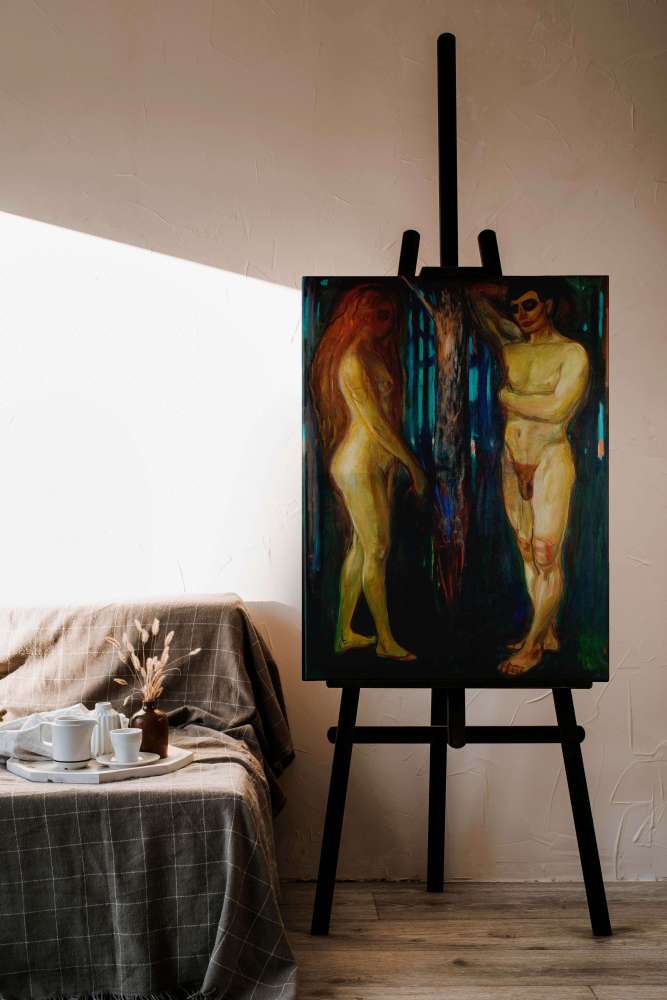 Reprodukcija „Metabolizmas“, Edvard Munch (1898)