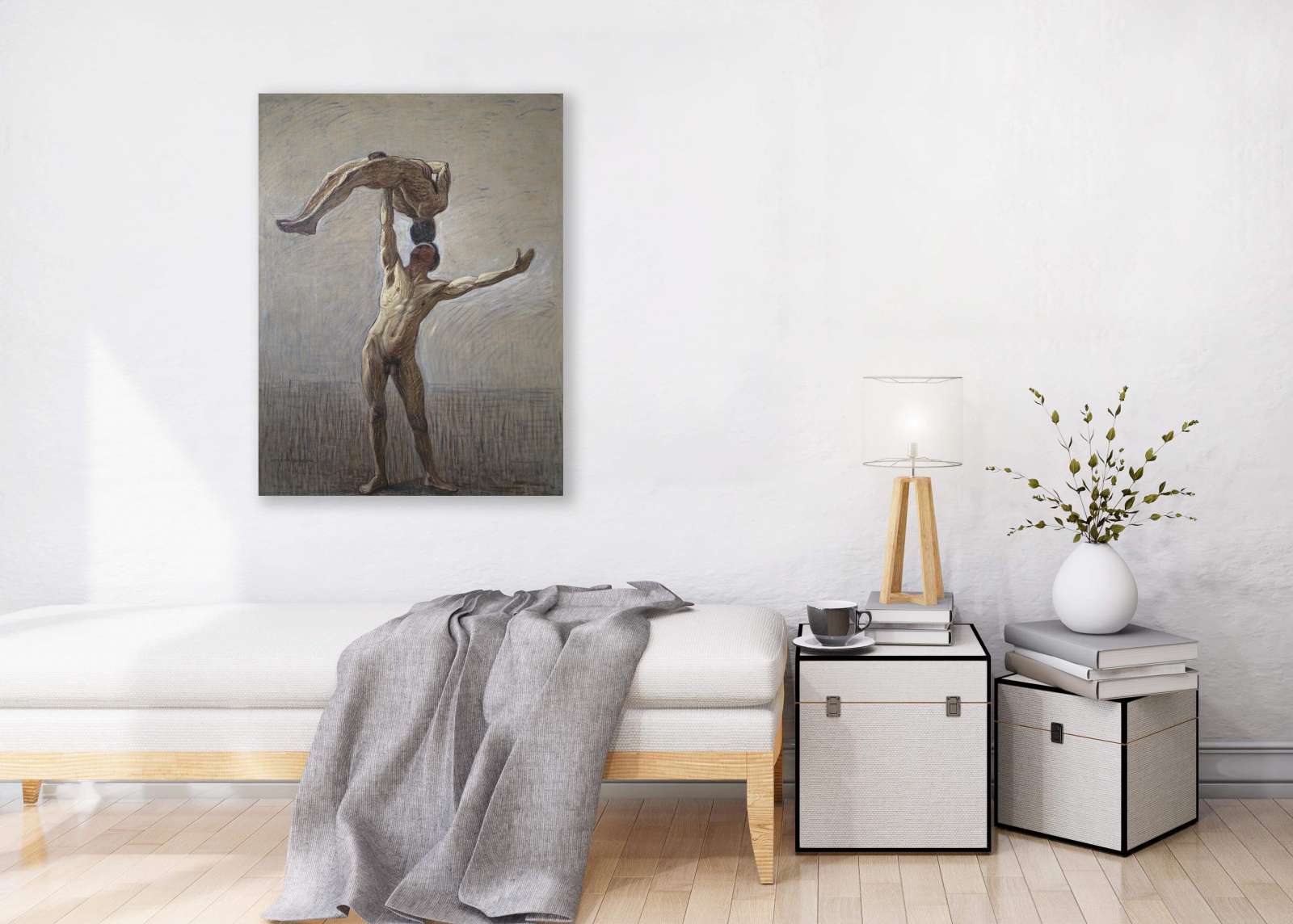 Reprodukcija „Atletai“, Eugène Jansson (1912)