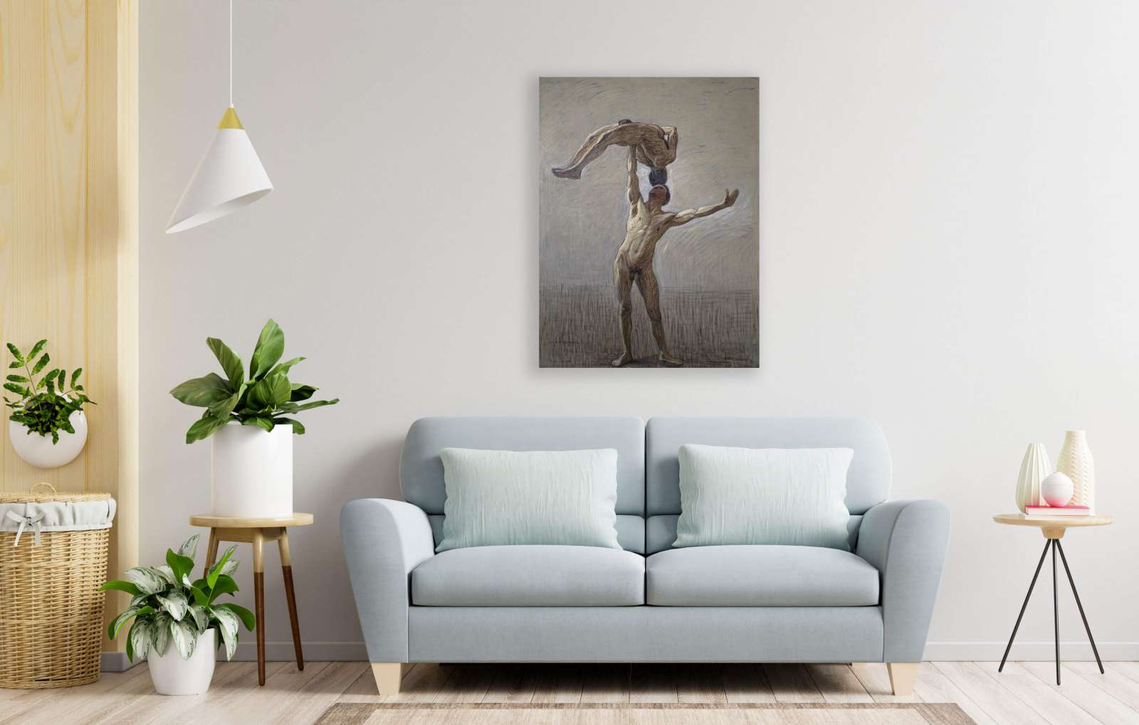 Reprodukcija „Atletai“, Eugène Jansson (1912)