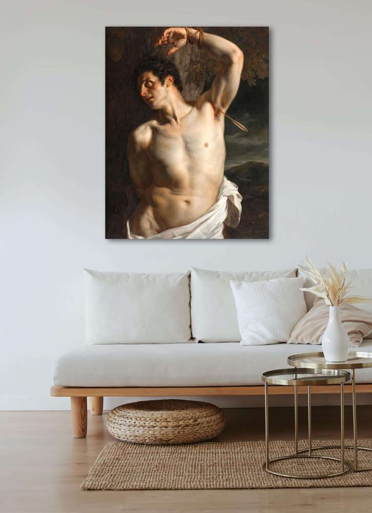 Reprodukcija „Šventasis Sebastijonas“, Paul Delaroche