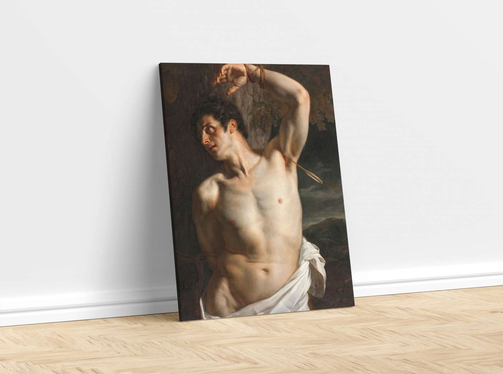 Reprodukcija „Šventasis Sebastijonas“, Paul Delaroche