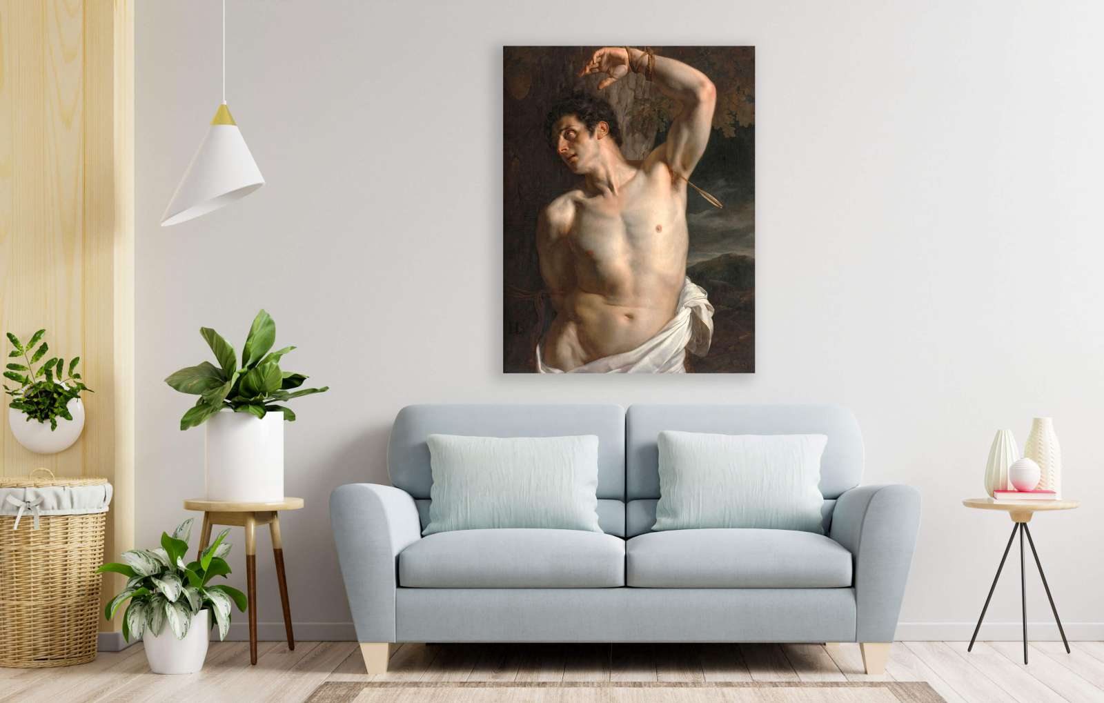 Reprodukcija „Šventasis Sebastijonas“, Paul Delaroche