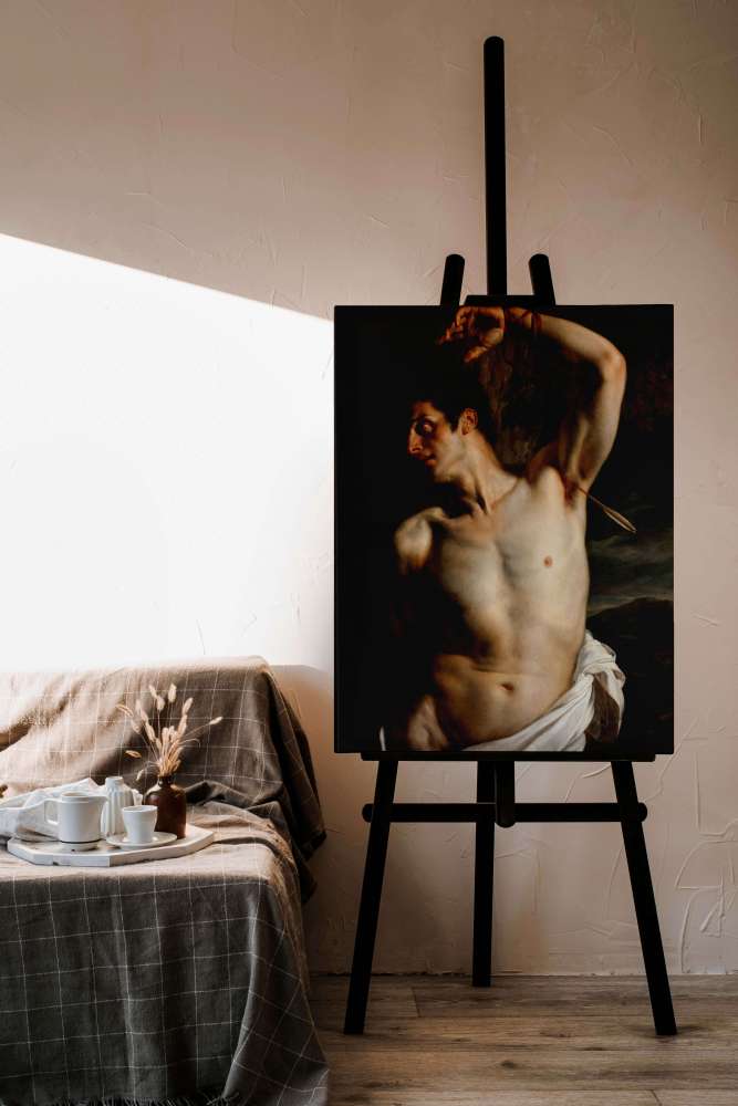 Reprodukcija „Šventasis Sebastijonas“, Paul Delaroche