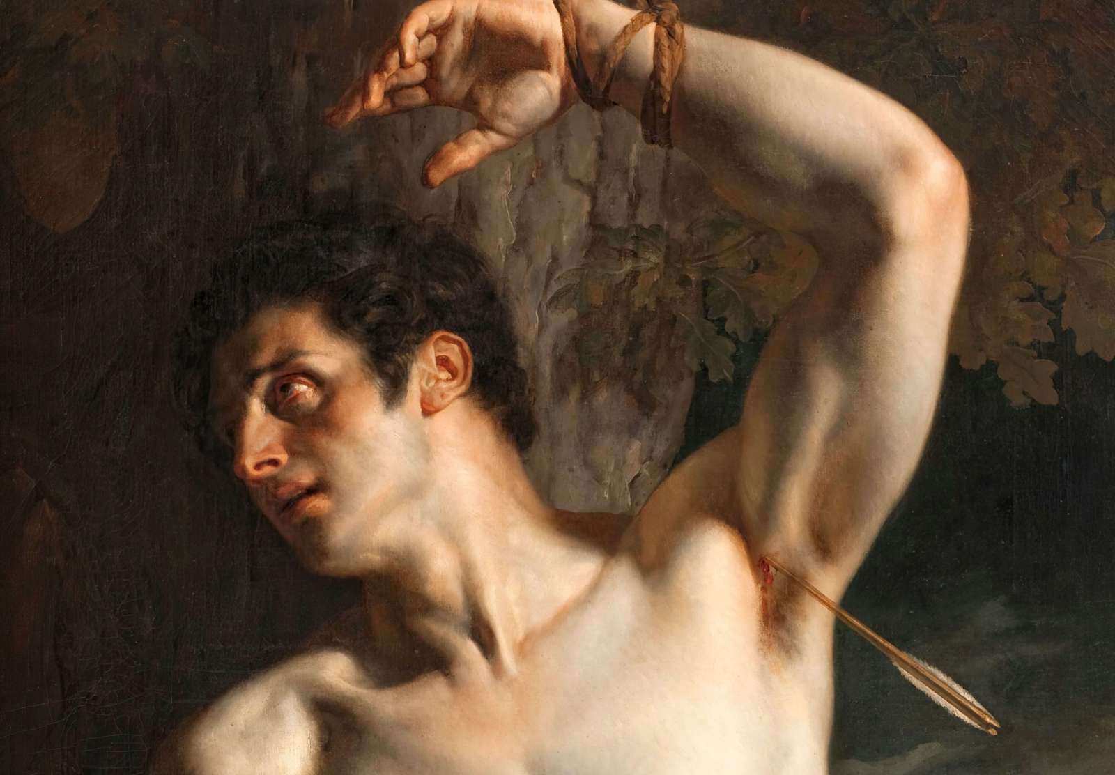 Reprodukcija „Šventasis Sebastijonas“, Paul Delaroche