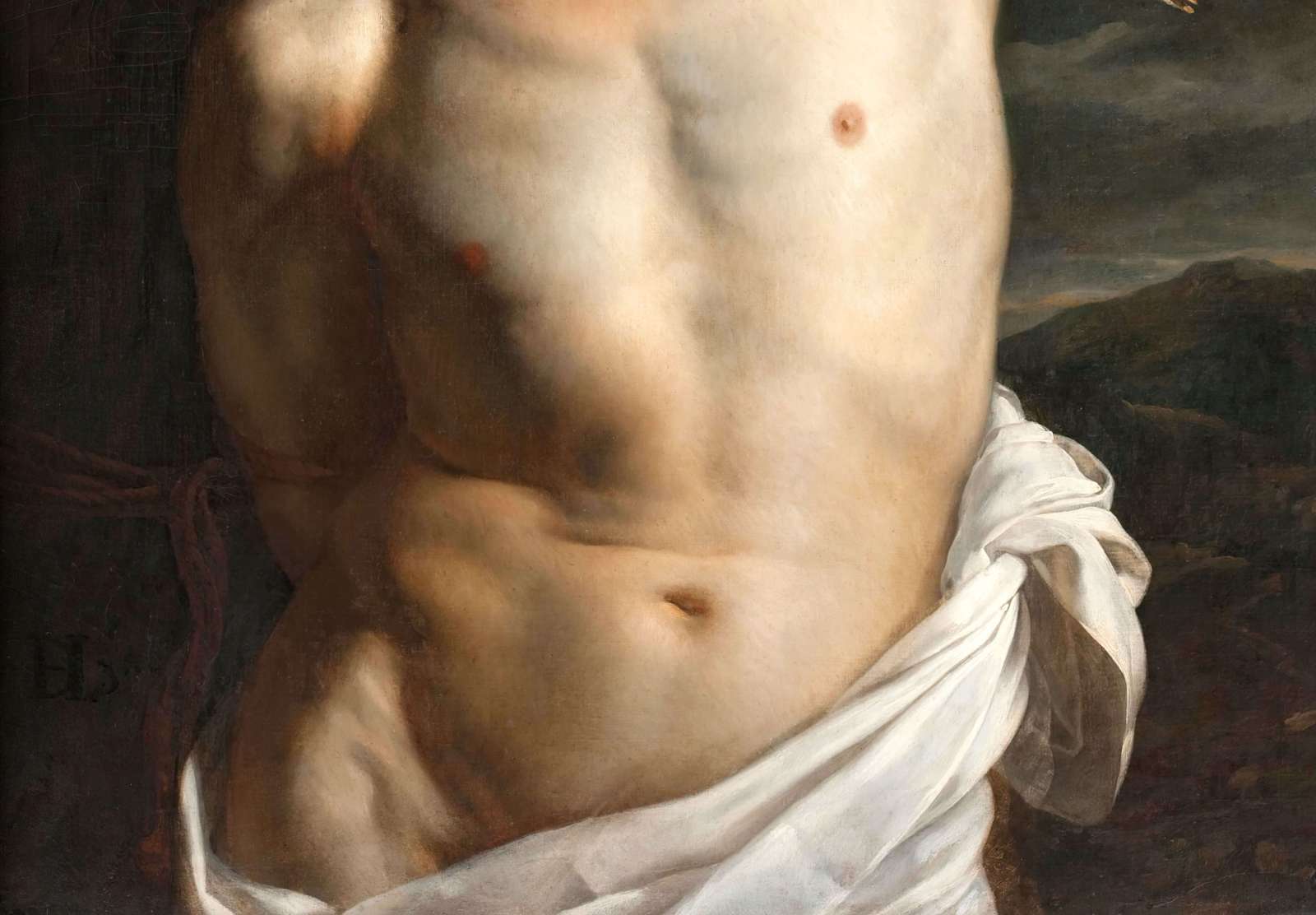 Reprodukcija „Šventasis Sebastijonas“, Paul Delaroche
