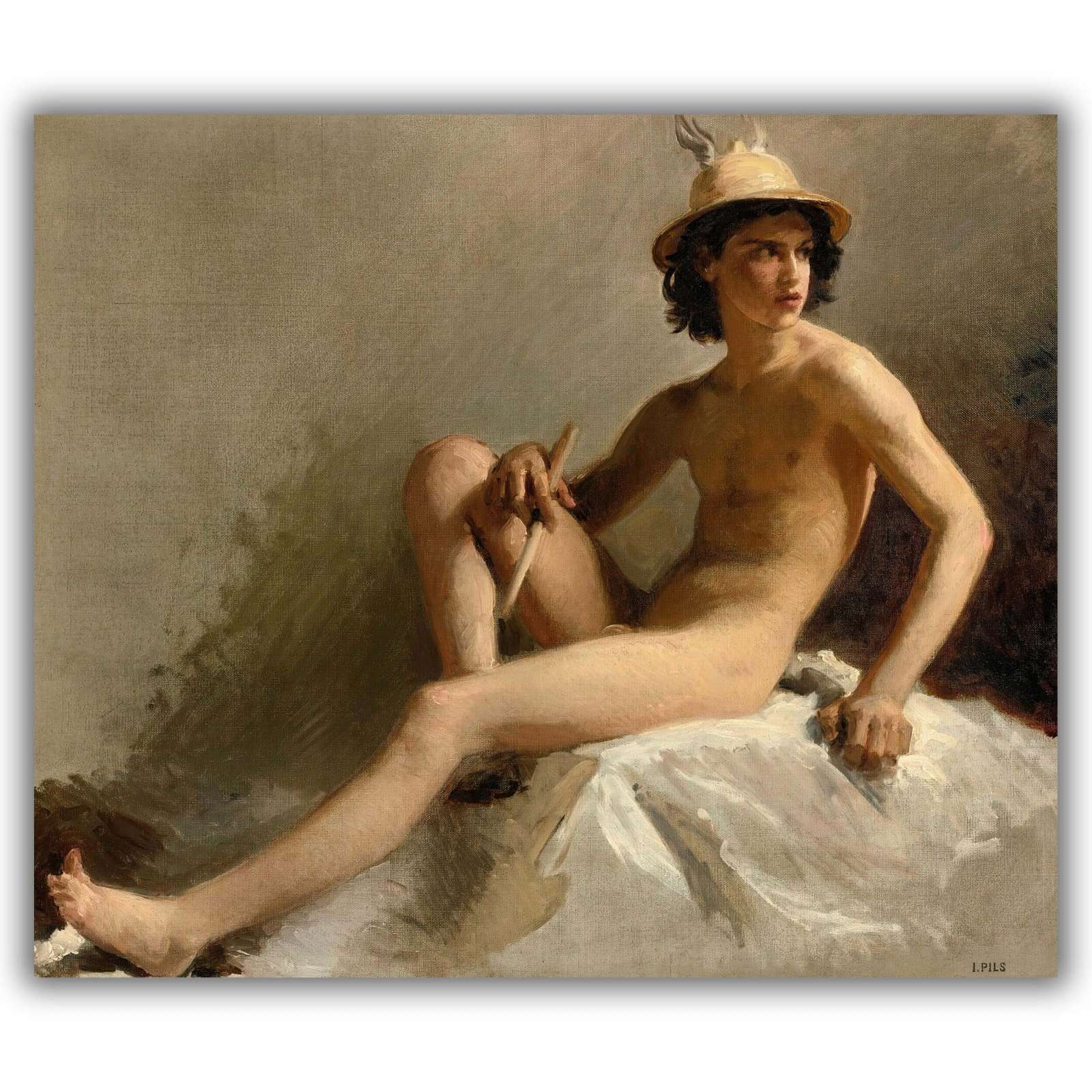Reprodukcija „Merkurijaus studija“, Isidore Pils