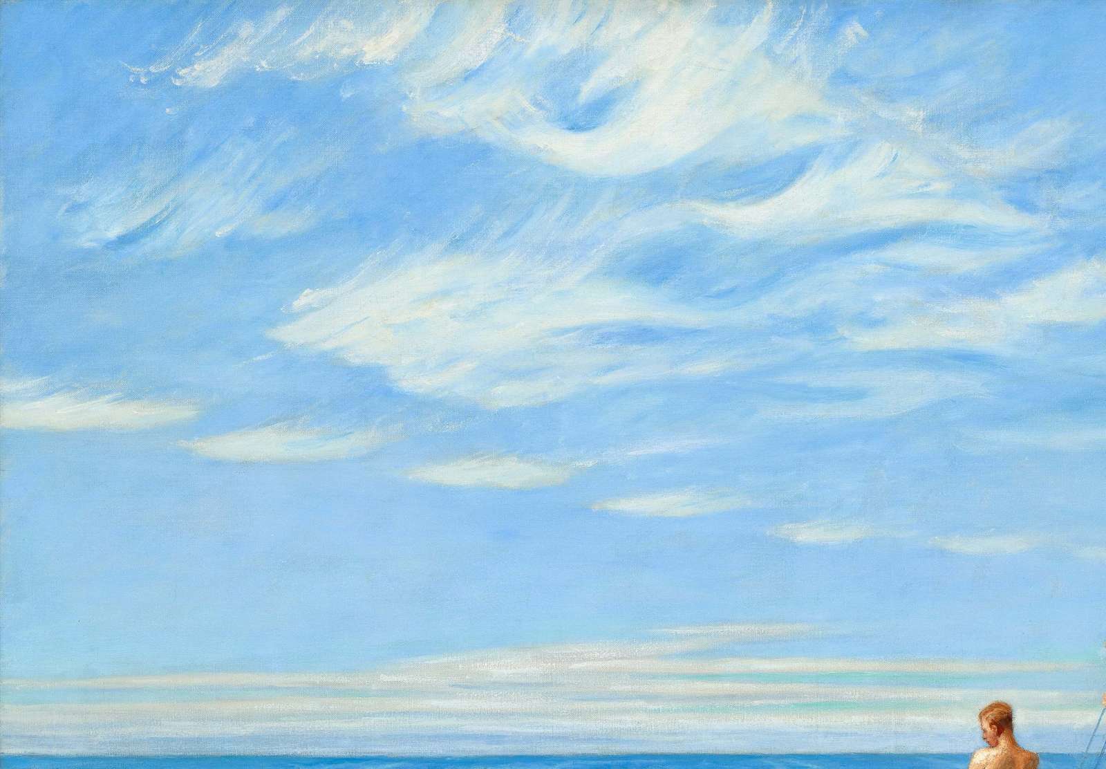 Reprodukcija „Bangavimas“, Edward Hopper (1939)