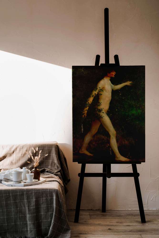 Reprodukcija „Miško mauduolis“, Henry Scott Tuke