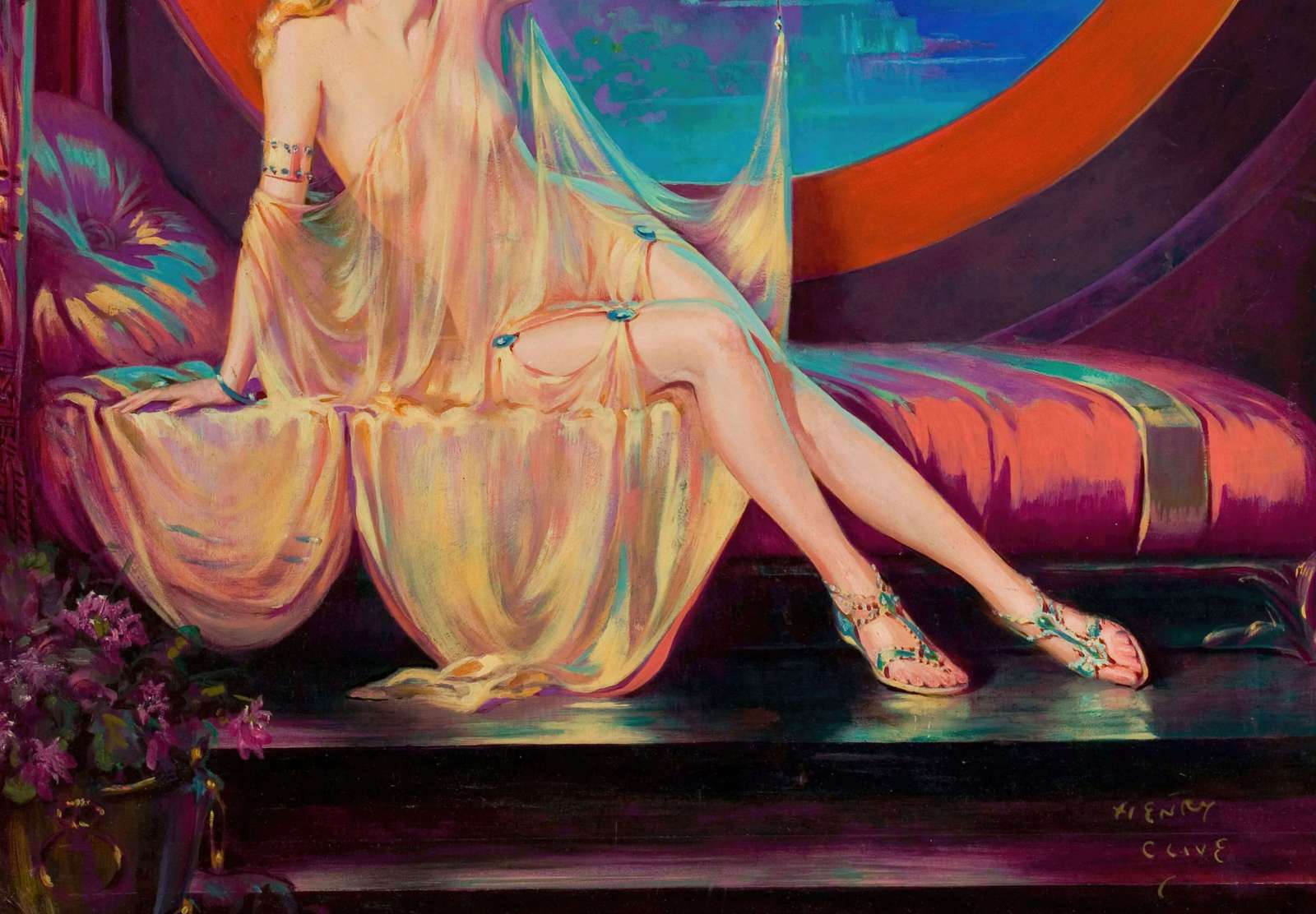Reprodukcija „Sultana“, Henry Clive (1925)