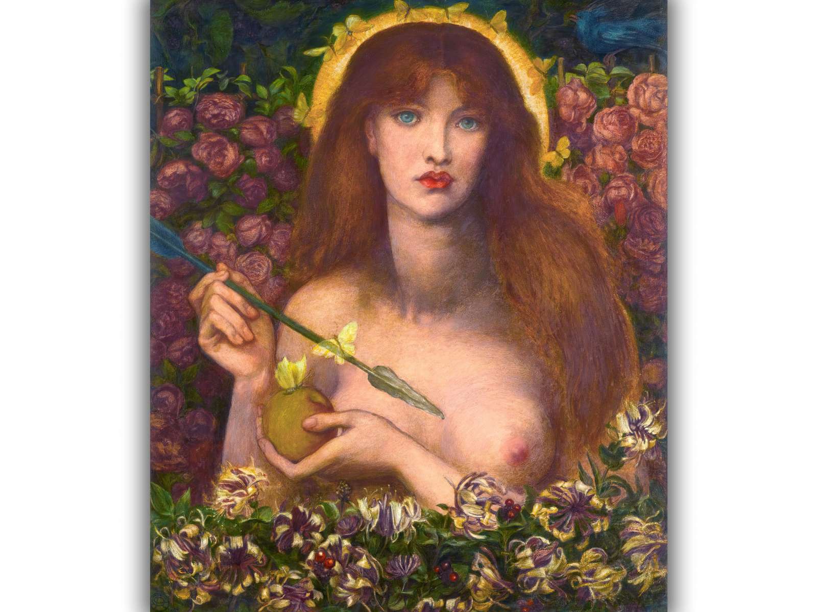 Reprodukcija „Venus Verticordia“, Dante Gabriel Rossetti (1868)
