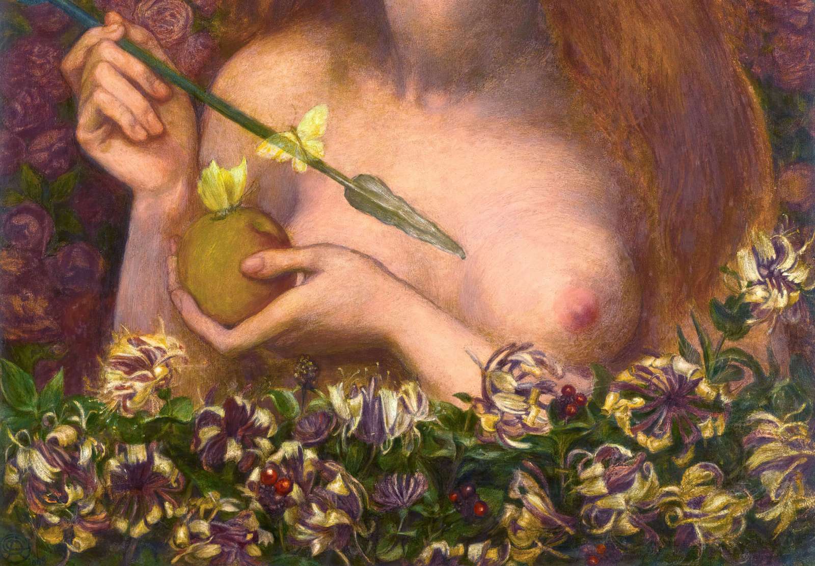 Reprodukcija „Venus Verticordia“, Dante Gabriel Rossetti (1868)