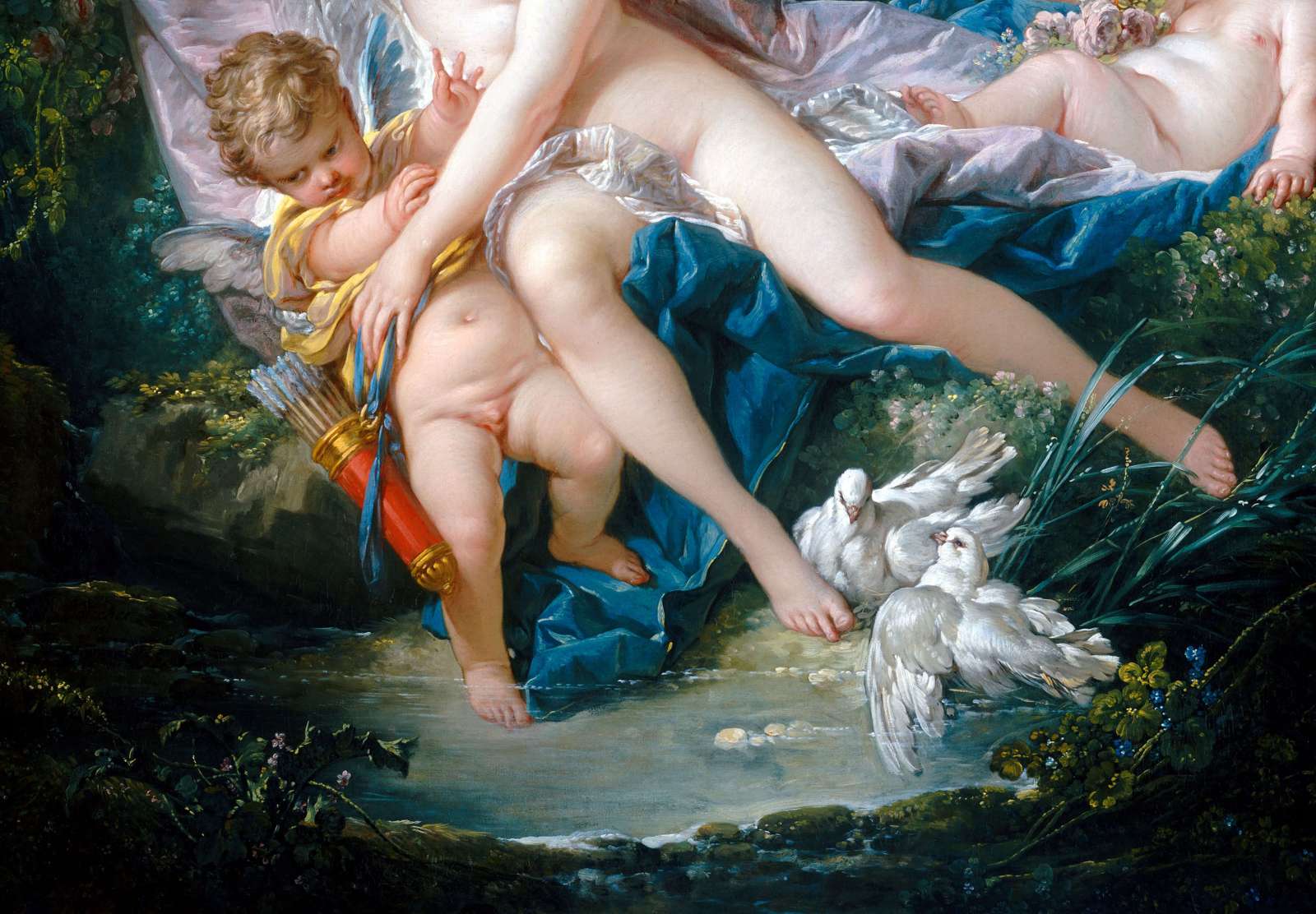 Reprodukcija „Paguodžianti Veneros meilė“, Francois Boucher (1751)
