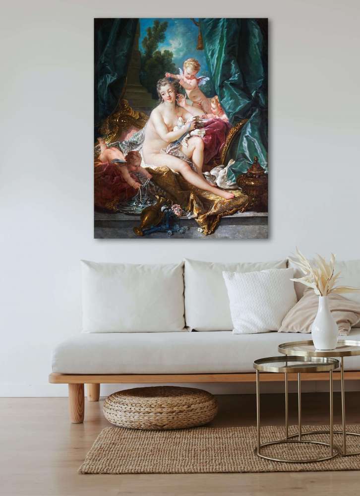 Reprodukcija „Veneros tualetas“, Francois Boucher (1751)