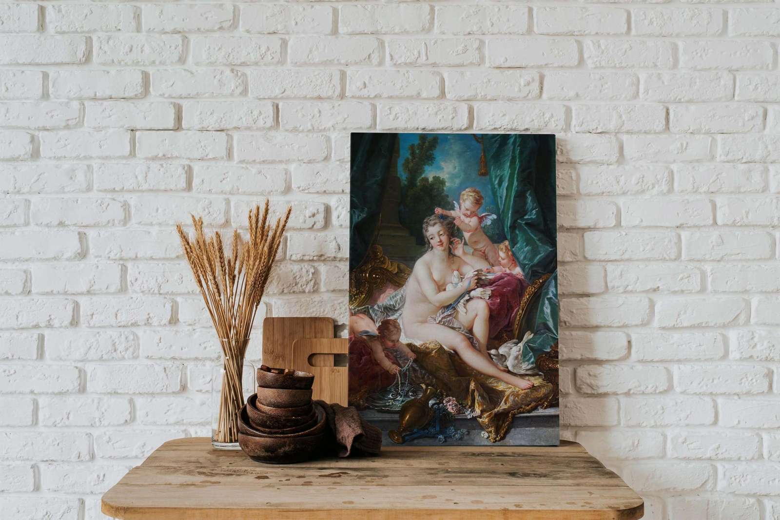 Reprodukcija „Veneros tualetas“, Francois Boucher (1751)
