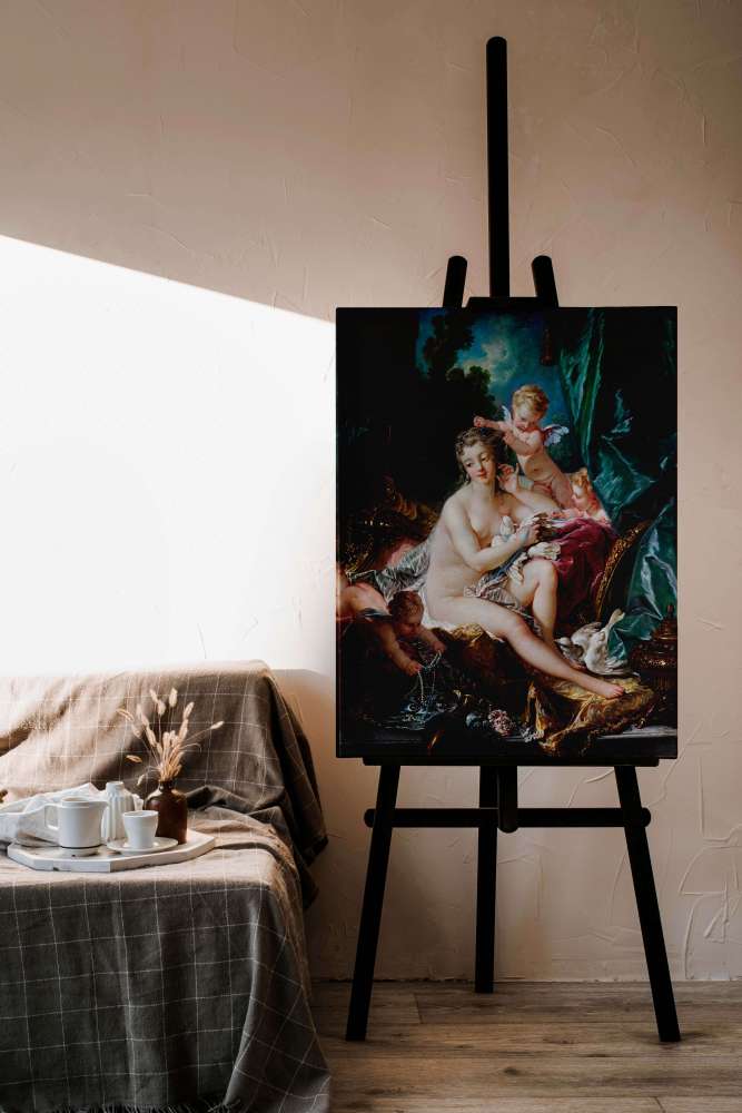 Reprodukcija „Veneros tualetas“, Francois Boucher (1751)